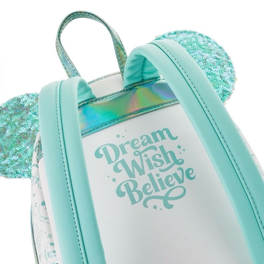 Disney 100 Loungefly Sequin Backpack NWT - Picture 2 of 12